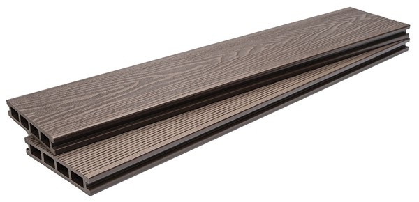 DECK-WPC ΔΑΠΕΔΟΥ ΝΕΑΣ ΓΕΝΙΑΣ 25/146mm D.BROWN 80110 NewPlan - Image 3
