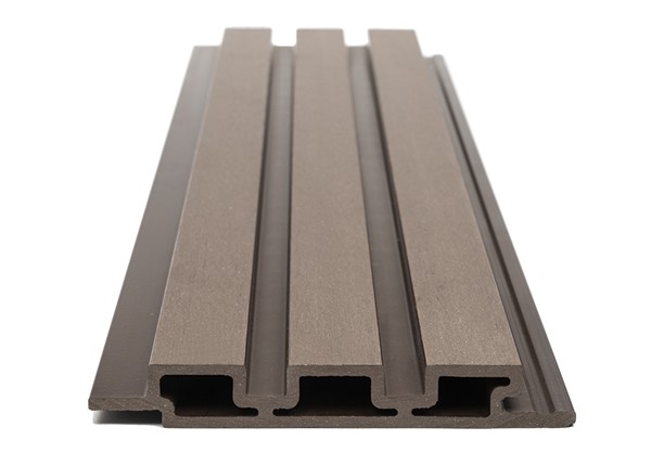 WPC PANEL ΜΕ 3D ΠΗΧΑΚΙΑ 25/176.5mm D.BROWN 8530 NewPlan - Image 3