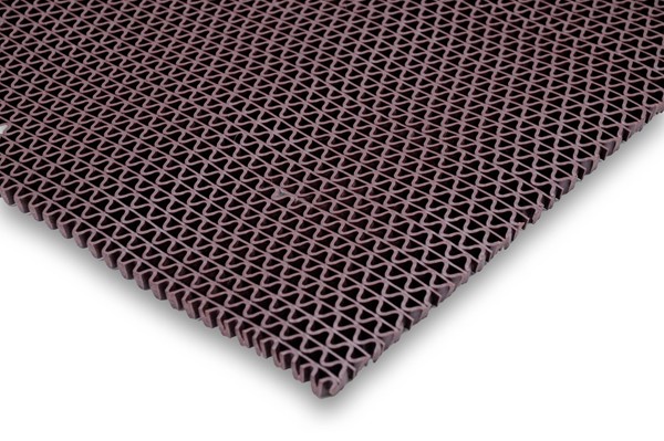 ΠΛΑΣΤΙΚΟ ΔΑΠΕΔΟ ZIGZAG ΜΑΤ 5mm BROWN 1.20Μ NewPlan - Image 5