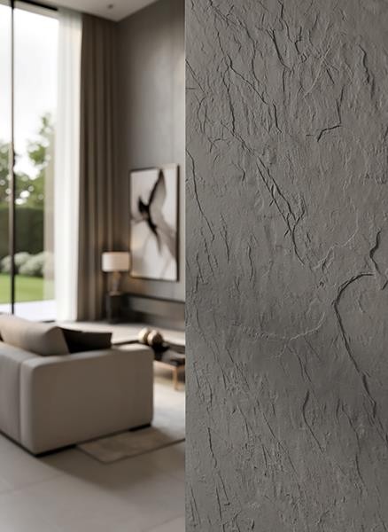 PANEL 101050 (ΚΙΒ 9ΤΜΧ) ΕΥΚΑΜΠΤΗΣ ΠΕΤΡΑΣ 600/1200mm SLATE MEDIUM GREY NewPlan - Image 5