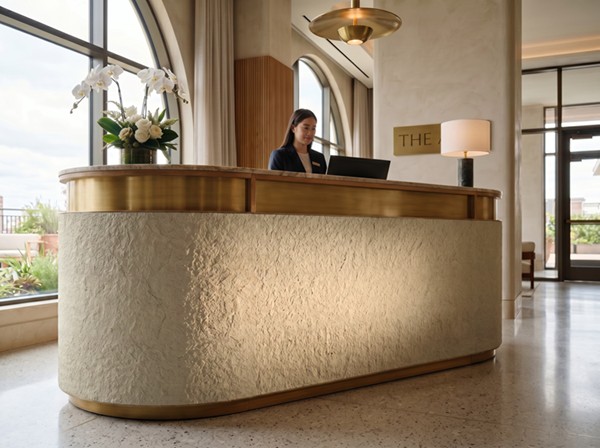 GIGA PANEL 1200/2800mm (ΣΕΤ 2ΤΜΧ) ΕΥΚΑΜΠΤΗ ΠΕΤΡΑ 108010 ROUGH GRANITE PURE WHITE NewPlan - Image 3