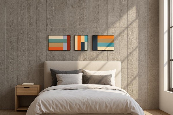 PANEL 117040 (ΚΙΒ 10ΤΜΧ) ΕΥΚΑΜΠΤΗΣ ΠΕΤΡΑΣ 600/1200mm CONCRETE BOARD LIGHT GREY NewPlan - Image 4