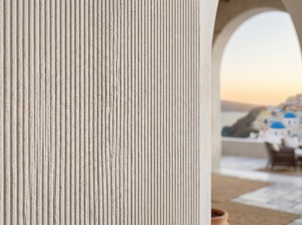 GIGA PANEL 1200/2800mm (ΣΕΤ 2ΤΜΧ) ΕΥΚΑΜΠΤΗ ΠΕΤΡΑ 119020 LINE STONE BOARD BEIGE WHITE NewPlan - Image 3