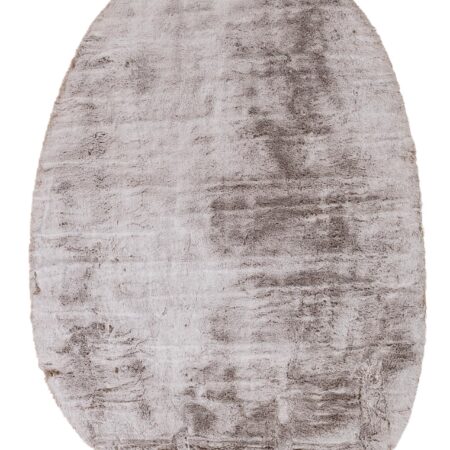Γούνινο Χαλί Bunny OVAL BUNNY CANVAS BROWN Royal Carpet - 170 x 240 cm
