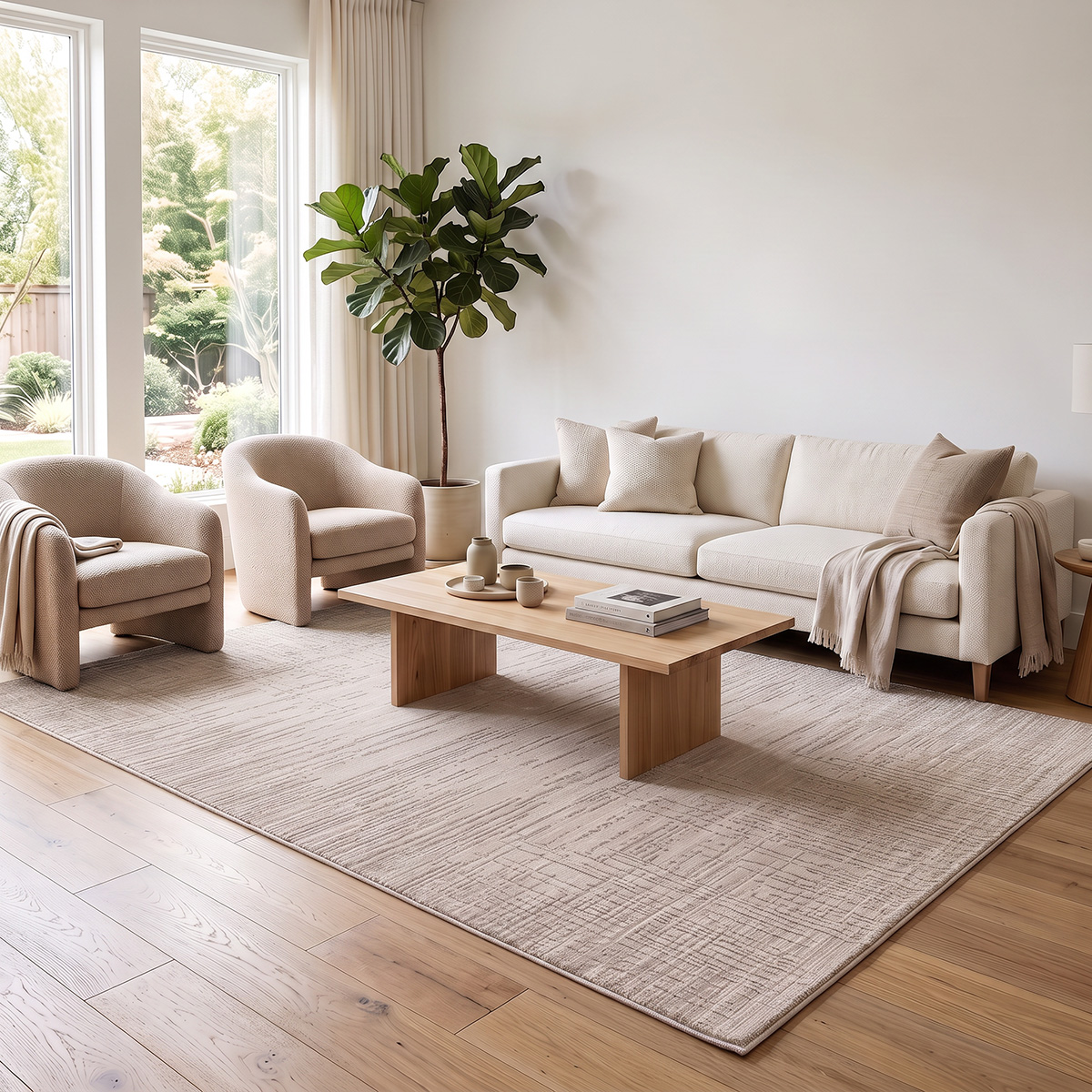 Beauty Home Διάδρομος με το μέτρο Vision Art 9253 67cm Μπεζ - Image 2
