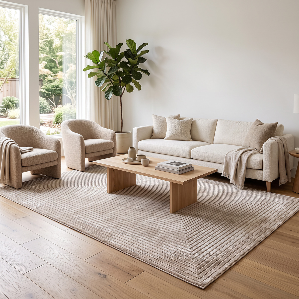 Beauty Home Διάδρομος με το μέτρο Vision Art 9256 67cm Μπεζ - Image 2