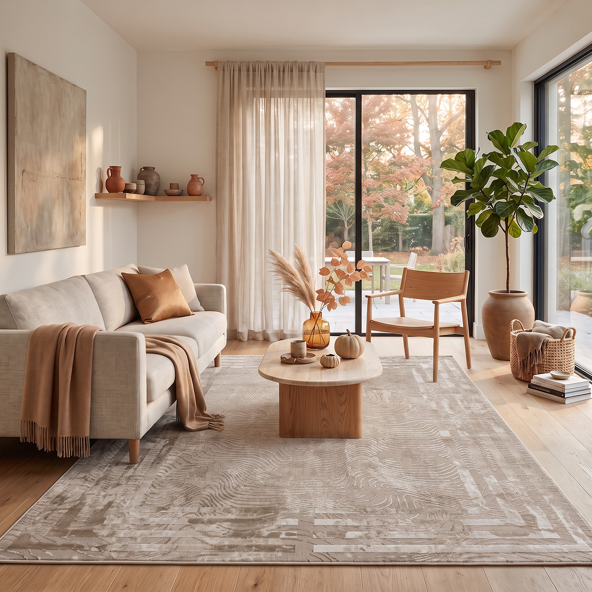 Beauty Home Διάδρομος με το μέτρο Vision Art 9257 67cm Μπεζ - Image 2