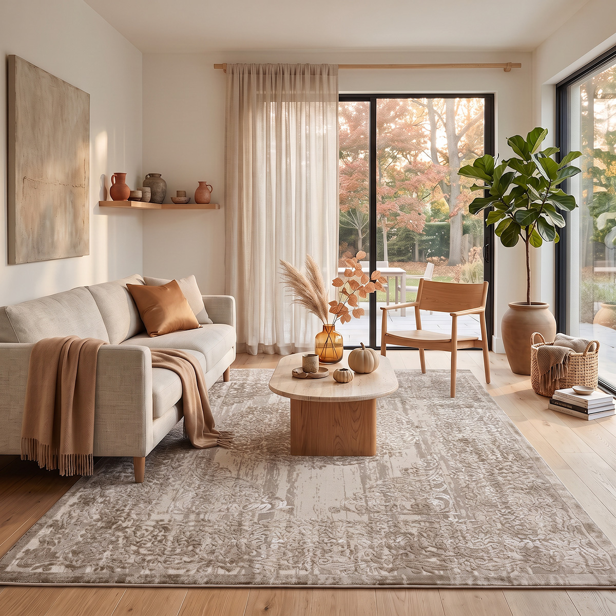 Beauty Home Σετ Κρεβατοκάμαρας 3τμχ Vision Art 9258 (67x140+67x140+67x220) Μπεζ - Image 2