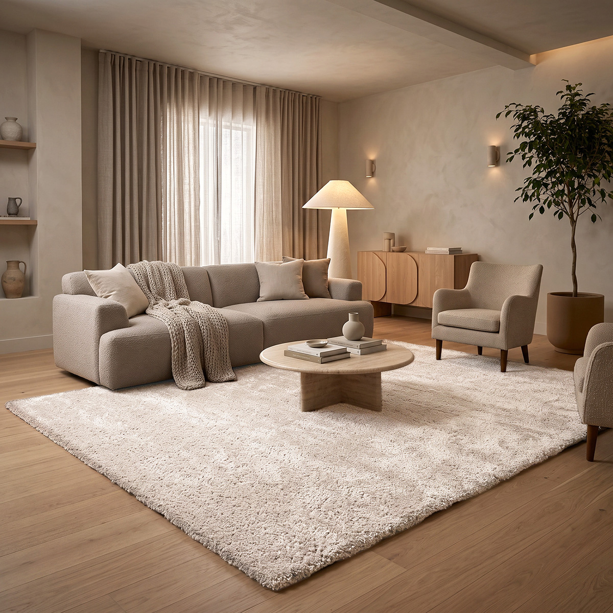 Beauty Home Διάδρομος με το μέτρο Flame Art 9665 67cm Μπεζ - Image 2