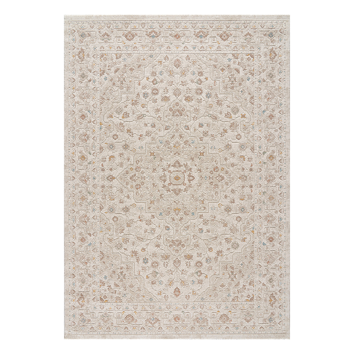 Beauty Home Σετ Κρεβατοκάμαρας 3τμχ Mirage Art 9843 (67x140+67x140+67x220) Κρεμ,Μπεζ